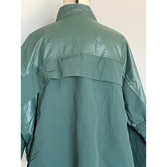CMCube Jacket Teal Green Windbreaker Jacket - Picture 5 of 8